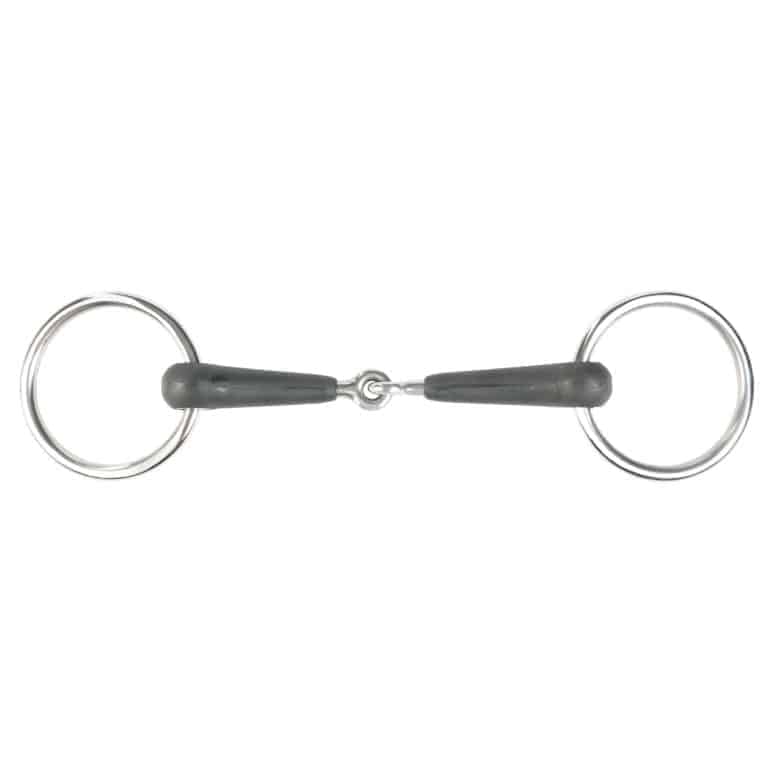 Horze Loose Ring Jointed Rubber Bit