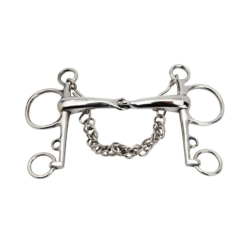 PELHAM BROKEN STAINLESS STEEL, 19 MM