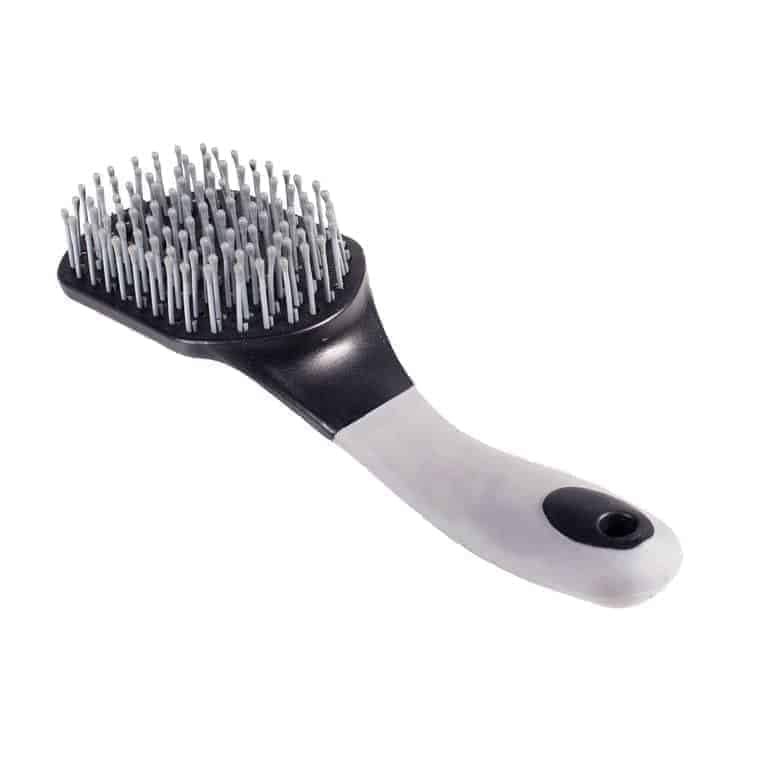 Horze Softgrip Brush for Mane and Tail Square