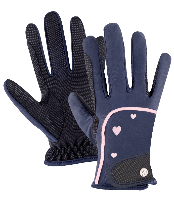Metropolitan Heart Riding Gloves, kids
