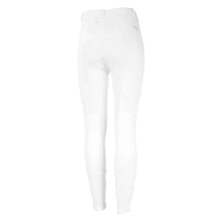 Horze Junior Active Silicone Grip FS Breeches White