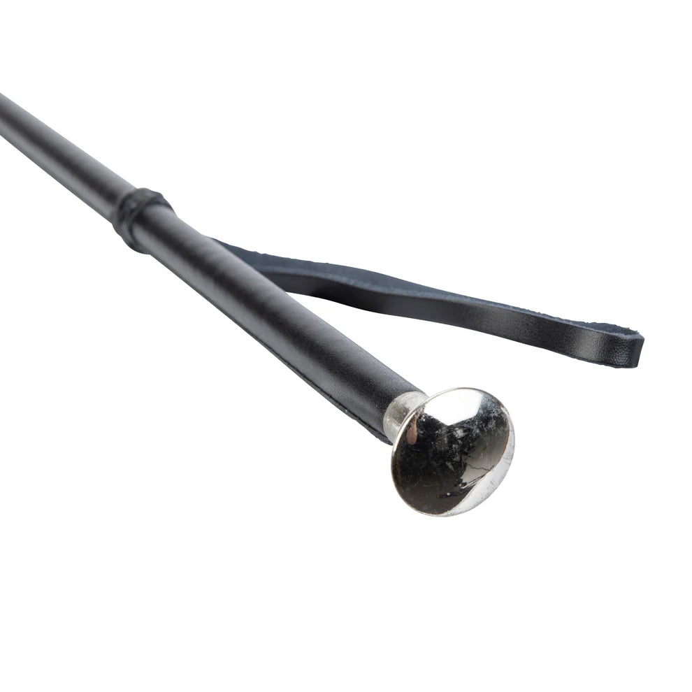 Leather Show Whip (Black,Brown)