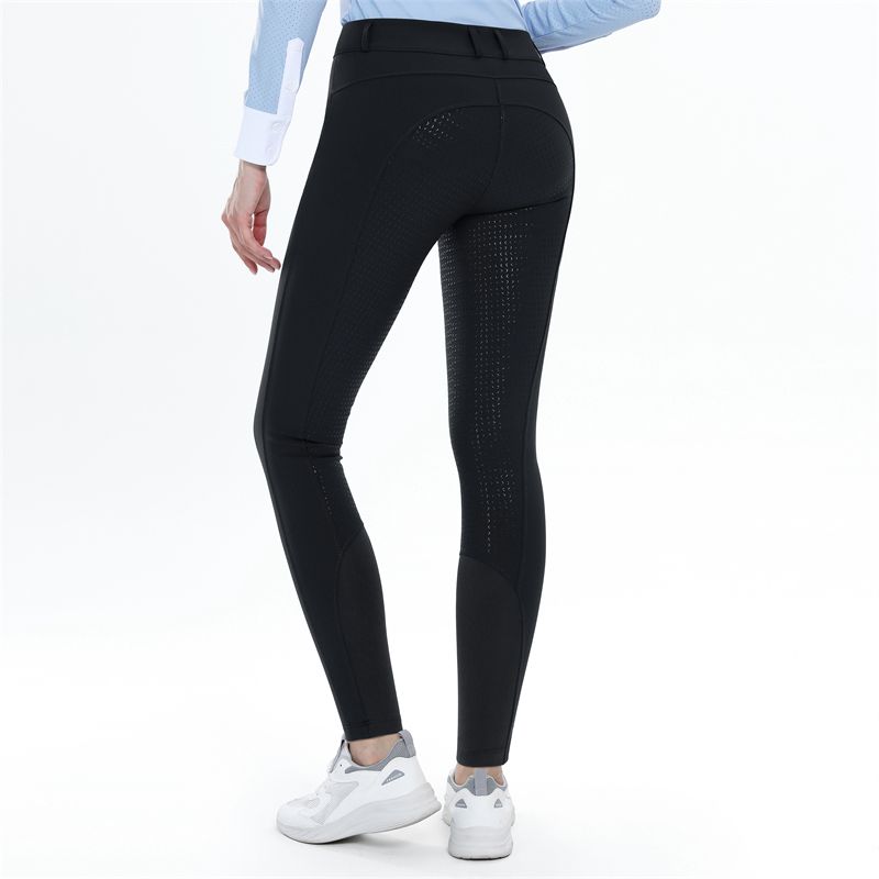 Full Seat Silicon Breeches (Black)