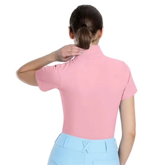 Woman's Short Sleeve Shirt (Pink)