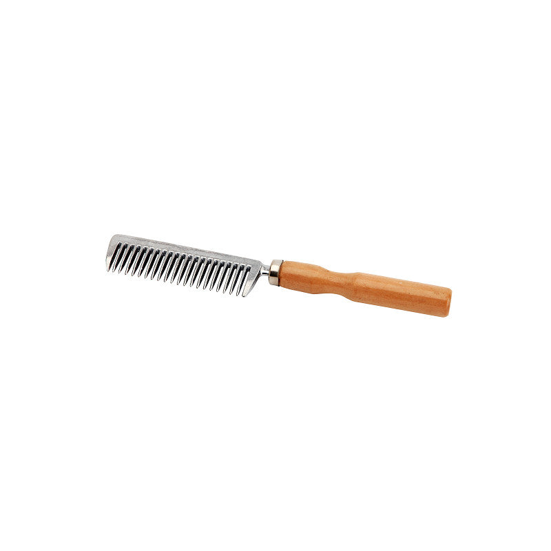 HORKA Mane Pulling Comb - Wood Handle