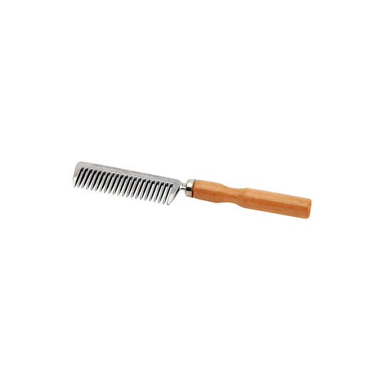 HORKA Mane Pulling Comb - Wood Handle