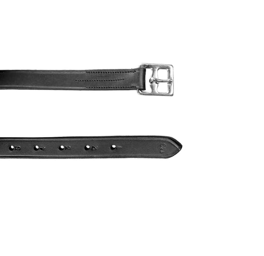 Stirrup leathers with stainless steel buckles