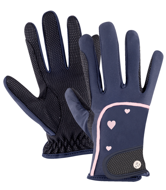 Metropolitan Heart Riding Gloves, kids
