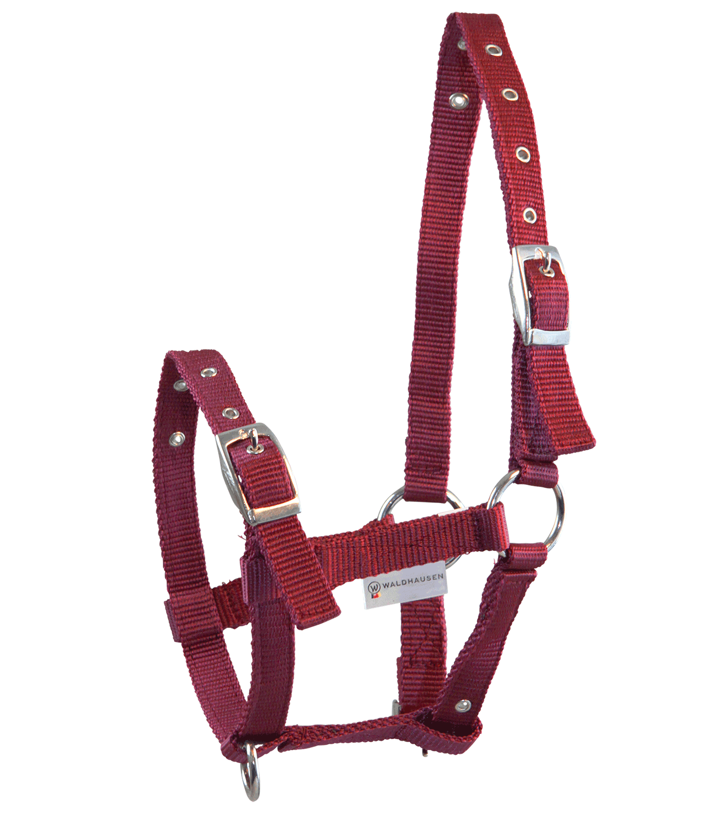 Halter Triple for Foals	(Burgundy)