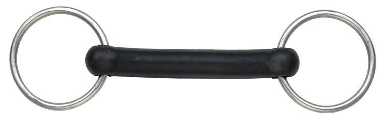 Flexible Rubber Mouth Snaffle (582)