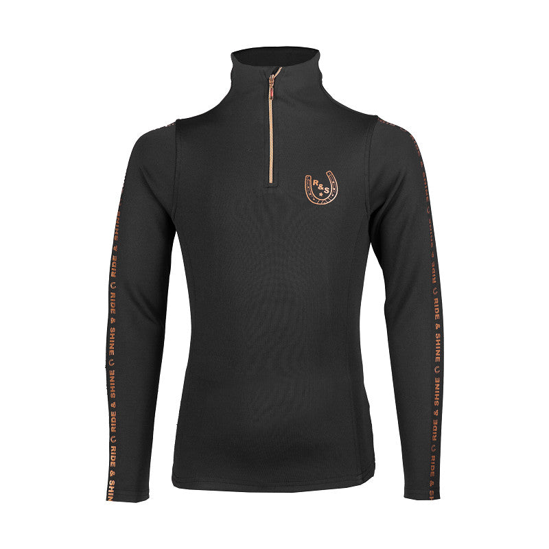 SHIRT MIYA (Black/Rose)