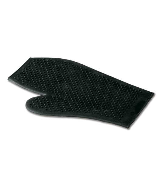 Rubber Grooming Glove (Black)