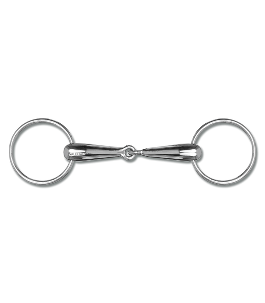 Snaffle Hollow Mouth Bit Jointed