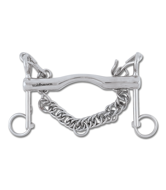 Weymouth bit low port