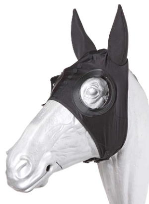 Race Hood Stretch Fabric Half Cup w/Ears
