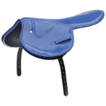 500g Patent Race Saddle (Blue)