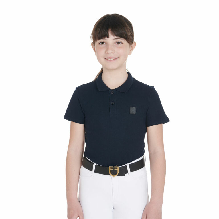 Equestro Kid’s Dalai Slim Fit Polo
