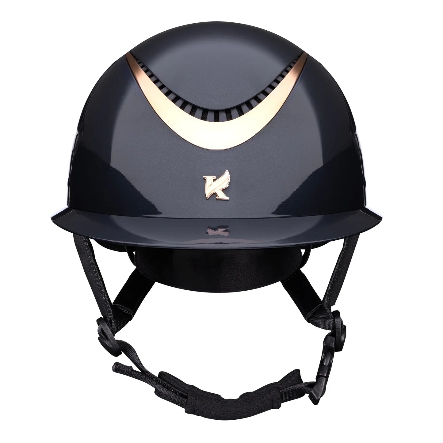 Karben Alina WP Ellipse Riding Hat - Black/Gold