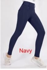 Ladies  Full Seat Breeches Silicon (N/Blue)