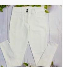 Full Seat Silicon Breeches (White)
