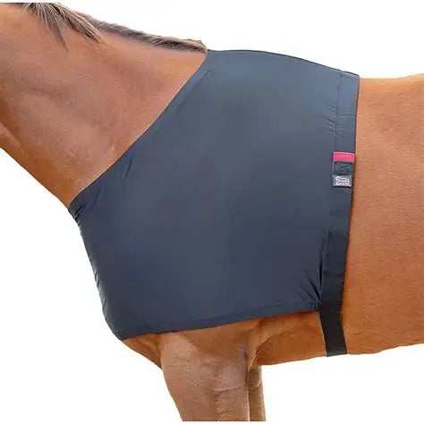 Shires Stretch Anti-Rub Horse Vest Black (Full)