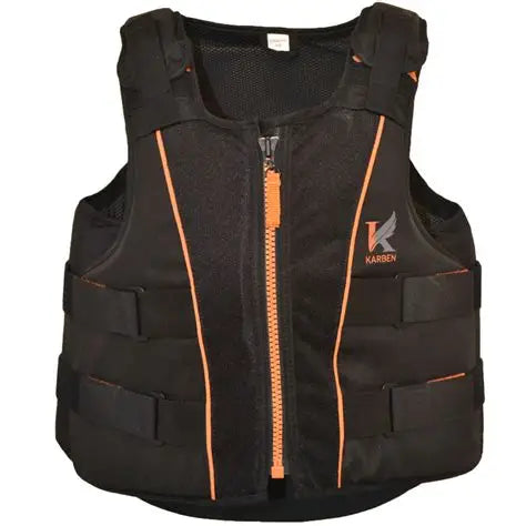 Karben Body Protector Short Junior Black (Small)