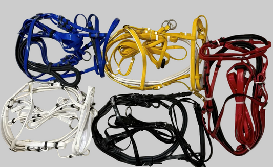 Equivia Plastic Bridle Set (White)