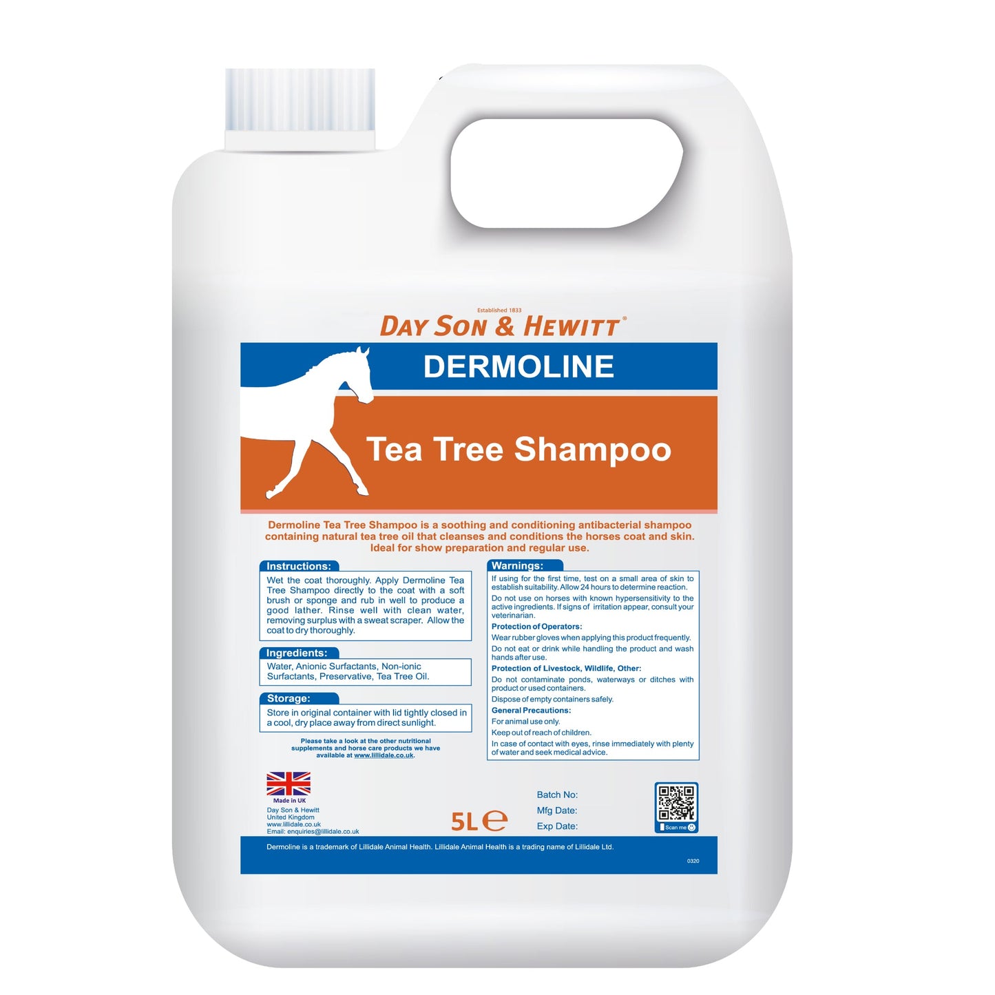 Tea Tree Shampoo (5 Ltr)