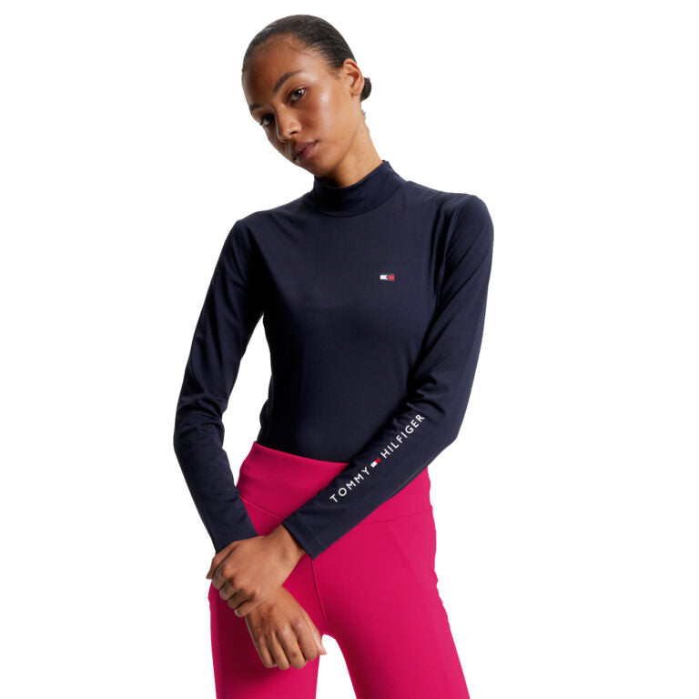 Tommy Hilfiger High Neck Women’s Baselayer LS Shirt