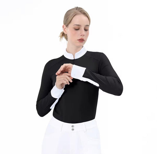 Ladies Long Sleeve (Black)