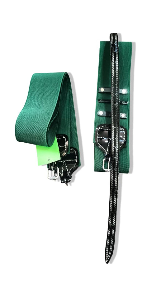Elastic Race Girth Set W/Sursingle (Set)