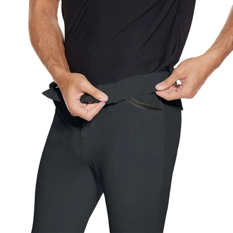 Knee Seat Silicon Men's Breeches (Black)