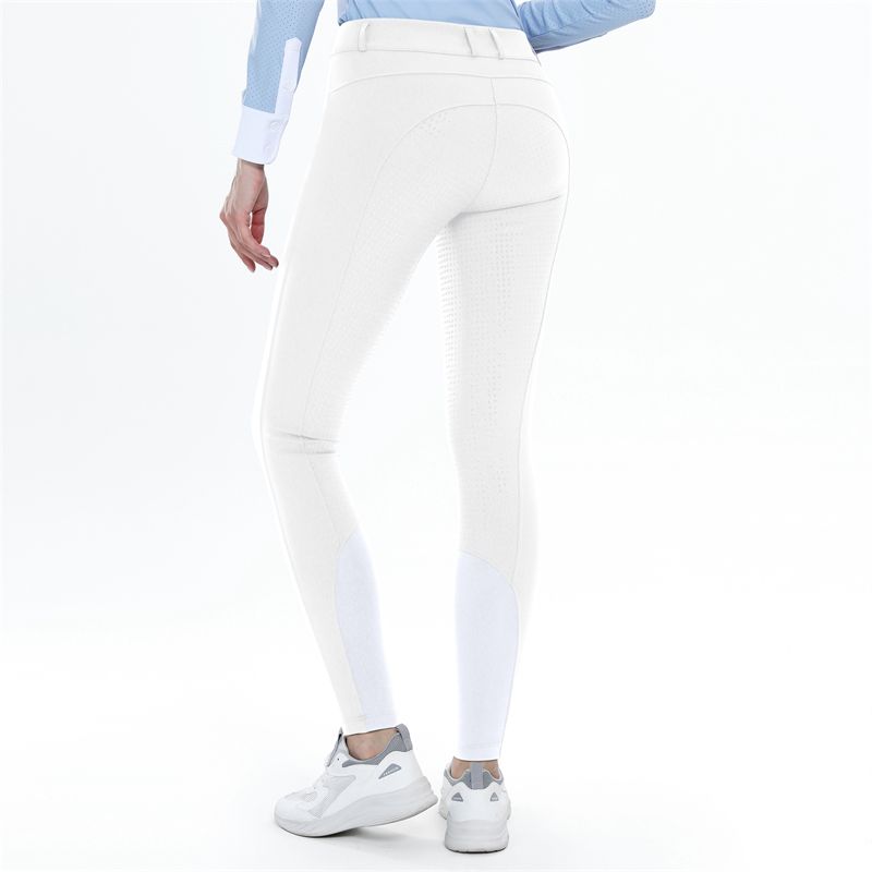 Full Seat Silicon Breeches (White)