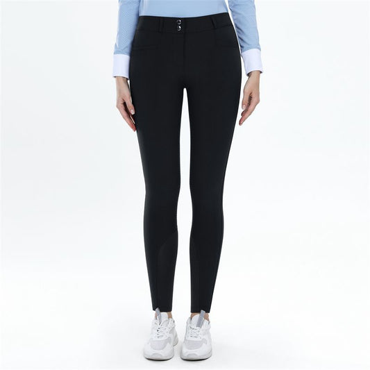 Full Seat Silicon Breeches (Black)