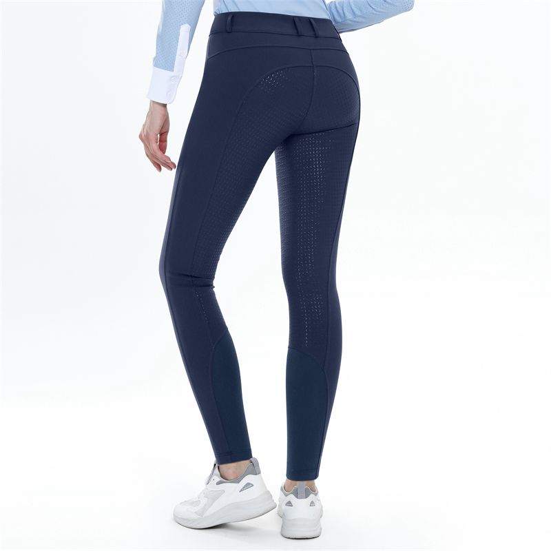 Full Seat Breeches Silicon (Navy Blue)
