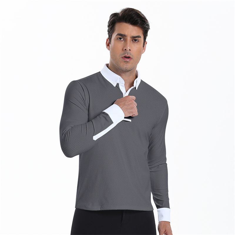 Man Competition Long Sleeve Shirts (Mix Colour)