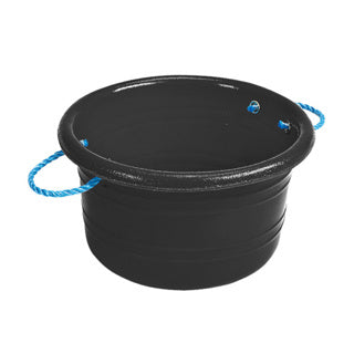 MEDIUM MANURE BASKET BLACK