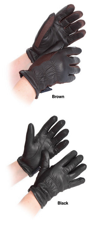 Leather Riding Gloves (195)